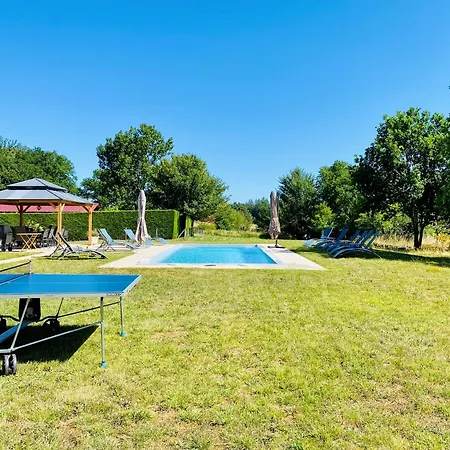 4-star Tourism Rated With Air Con & Private Heated Pool - 40 Mins From Bergerac 펜션 Capdrot