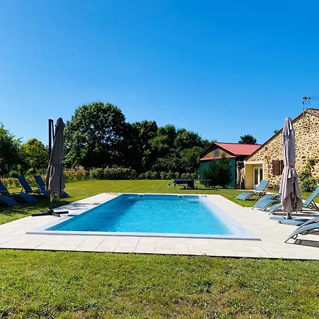 4-star Tourism Rated With Air Con & Private Heated Pool - 40 Mins From Bergerac 펜션